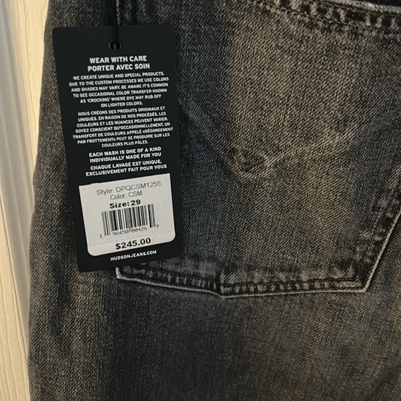 Hudson straight leg jeans - Picture 5 of 7